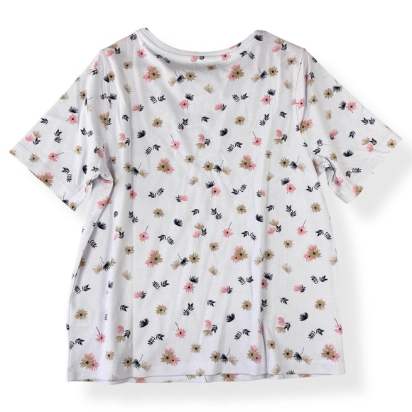 National Since 1952 Ultra Softs T-Shirt Womens L Large White Short Sleeve NWT - Picture 2 of 7